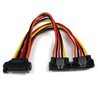 pyo2lsata StarTech.com Male SATA Power to Female SATA Power  Cable, 6in