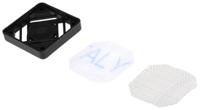 rcp-060-t Essentra Fan Filter for 60mm Fans, PET, Stainless Steel Filter, Glass Fibre Reinforced Nylon Frame, 64.9 x 64.9mm