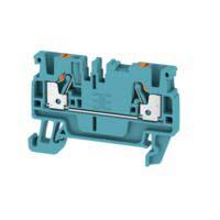 1521880000 Weidmuller  A Series Blue, 2.5mm², Single-Level, Push In Termination