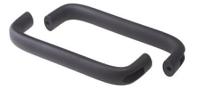 237-312 RS PRO Black Aluminium Handle 57 mm Height, 26mm Width, 210mm Length