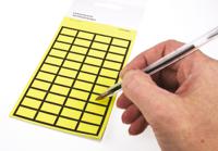 tek-1119 Idento Adhesive Label Sheet, Pack of 440