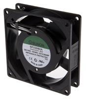 sf23092a2092hstgn Sunon SF Series Axial Fan, 230 V ac, AC Operation, 49.3m³/h, 14W, 60mA Max, 92 x 92 x 25mm