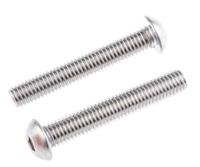 797-6115 RS PRO Stainless Steel Hex Socket Button Screw, ISO 7380, M8 x 50mm