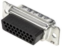 1658671-1 TE Connectivity Amplimite HDP-22 26 Way Cable Mount D-sub Connector Plug
