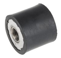171-2622 RS PRO M8 Anti Vibration Mount, Female Buffer Foot with 40.94kg Compression Load