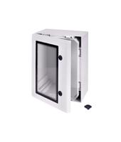 arca-302015w-no-mp Fibox ARCA Series Polycarbonate Wall Box, IP66, Viewing Window, 300 mm x 200 mm x 150mm