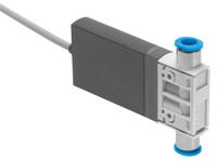 mhj10-s-25-qs-6-hflp Festo 2/2 Closed, Monostable Solenoid Valve - Electrical One-Touch Fitting 6 mm MHJ10 Series 24V dc