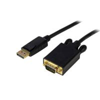 dp2vgamm3b StarTech.com DisplayPort to VGA Adapter, 900mm Length - 1920 x 1200 Maximum Resolution
