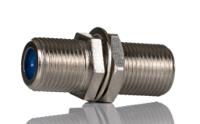246-9505 RS PRO Straight 75Ω Coaxial Adapter Type F Socket to Type F Socket 3GHz