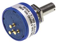 6639s-1-103 Bourns 6639 10kΩ Rotary Potentiometer Continuous-Turns 1-Gang Panel Mount, 6639S-1-103