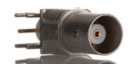 bnc5-j-p-gn-ra-bh2d Samtec BNC Series, Jack Through Hole BNC Connector, 50Ω, Through Hole Termination, Right Angle Body
