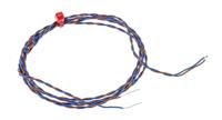 158-913 RS PRO Type K Exposed Junction Thermocouple 1m Length, 1/0.2mm Diameter → +250°C