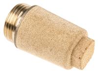 619-2098 Legris 0670 Sintered Bronze 12bar Pneumatic Silencer, Threaded, G 3/4 Male