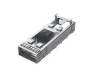qsfpc-pf-02 Samtec QSFPC Cage Assembly with Heatsink for FQSFP-DDA, QSFPC-PF-02