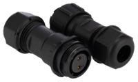 304-392 RS PRO Circular Connector, 2 Contacts, Cable, SP17 Connector, Plug, Socket, Male/Female, IP68, SP17 Series