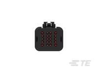 1-2350890-1 TE Connectivity, NTSEAL Automotive Connector Socket Cable Mount 20 Way, Solder Termination