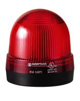 22010000 Werma 220 Series Red Continuous lighting Beacon, 12 → 230 V, Base Mount, Filament Bulb, IP65