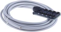 174-7888 RS PRO Sensor Box, M12, 5m cable, 5 way, 8 port