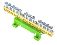 1sna356103r0400 Entrelec, DBTI Earth Bar for use with Terminal Blocks