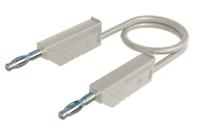 934059107 Hirschmann Test & Measurement Test Probes, 32A, 60V dc, White, 25cm Lead Length