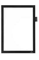 498901 Durable Magnetic Black Information Frame, 323mm Height, 236mm Width