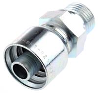 1d948-8-8 Parker Straight Hose to Port Hose to Male BSP Parallel Pipe - Rigid (60° Cone), 1D948-8-8