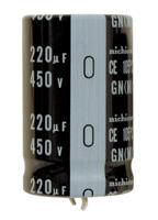 lgn2w221mela40 Nichicon 220μF Aluminium Electrolytic Capacitor 450V dc, Snap-In - LGN2W221MELA40