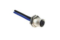 m12s-04pffs-sf8b15 Amphenol Industrial Industrial Circular Connector, 4 Contacts, Threaded, M12 Connector, Socket, Female, IP68, IP69K, M