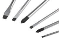125-3102 RS PRO F99-602 Pozidriv; Slotted Screwdriver Set, 6-Piece