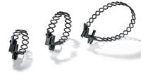 150-27140-fbr6140-pa66-bk HellermannTyton Cable Tie, Releasable, 158mm x 12 mm, Black Polyamide 6.6 (PA66), Pk-500