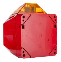 7021111ful-0032x Eaton Amber Sounder Beacon, 18 → 30 V dc, IP66, Wall Mount, 110dB at 1 Metre
