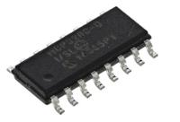 mcp3208-bisl Microchip, Octal 12-bit- ADC 100ksps, 16-Pin SOIC
