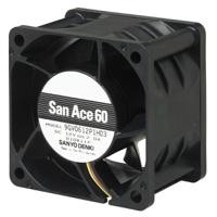9gv0624p1g031 Sanyo Denki 9GV Series Axial Fan, 24 V dc, DC Operation, 142.7m³/h, 33.6W, 1.4A Max, 60 x 60 x 38mm