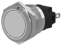 82-65511000 EAO 82 Series Push Button Switch, Momentary, Panel Mount, 22.3mm Cutout, SPDT, 240V, IP65, IP67