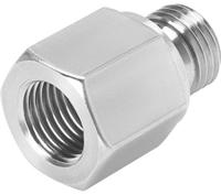 npfv-af-g14-g14-mf Festo NPFV Series Straight Threaded Adaptor, G 1/4 to G 1/4, Threaded Connection Style, 563398
