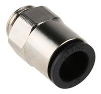 3101-10-13 Legris LF3000 Series Straight Threaded Adaptor, G 1/4 Male to Push In 10 mm, Threaded-to-Tube Connection Style