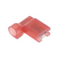 2-520337-2 TE Connectivity Ultra-Fast .187 Red Insulated Female Spade Connector, Flag Terminal, 4.75 x 0.81mm Tab Size, 0.3mm² to