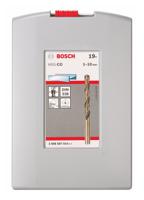 2608587014 Bosch 19-Piece Twist Drill Bit Set for Metal, 10mm Max, 1mm Min, HSS-Co Bits