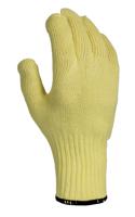 70215090 Ansell Hyflex Yellow Kevlar Kevlar Work Gloves, Size 9, Uncoated Coating