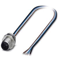 1693762 Phoenix Contact Male 4 way M12 to Sensor Actuator Cable, 500mm
