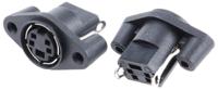 183-1782 RS PRO 4 Pole Miniature Din Socket, 1A, 100 V ac, Female, Panel Mount