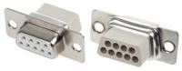 dbc09ss-nw MH Connectors MHD 9 Way Cable Mount D-sub Connector Socket, 2.77mm Pitch