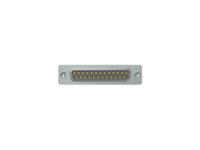 164a16689x CONEC 25 Way Through Hole PCB D-sub Connector Socket, 2.77mm Pitch, with 4-40 UNC