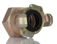 250-9134 RS PRO Iron Female Pneumatic Quick Connect Coupling, NPT 1 Female 1in Threaded