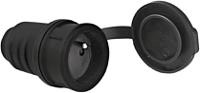 1340801 brennenstuhl French Mains Plug & Socket, 16A Black, Cable Mount, 250 V