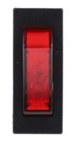1634202-5 TE Connectivity Illuminated SPST, On-Off Rocker Switch Panel Mount