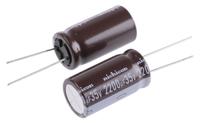 ups1v222mhd Nichicon 2200μF Aluminium Electrolytic Capacitor 35V dc, Radial, Through Hole - UPS1V222MHD