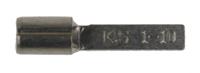 178-7238 RS PRO Uninsulated Crimp Blade Terminal 10mm Blade Length, 0.5mm² to 1.5mm², 22AWG to 16AWG