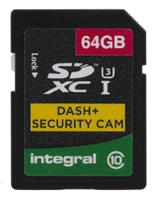 insdx64g10-dscam Integral Memory 64 GB SDXC Micro SD Card, Class 10, UHS-1 U3