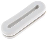 633-06088-hv1608-pvc-fr-gy HellermannTyton HV Grey PVC 52mm Cable Grommet for Maximum of 44mm Cable Dia. 633-06088 HV1608-PVC-FR-GY